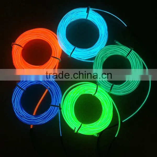 Flexible EL Neon Wire for Christmas Tree Decorations(5X5M) photo-2