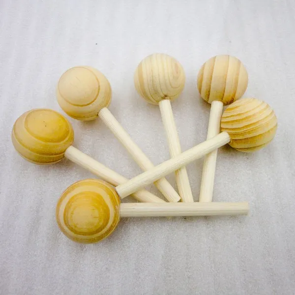 Customized Nature Thick Diameter Rattan Sticks OEM Diameter Wooden Ball for Reed Diffuser photo-2