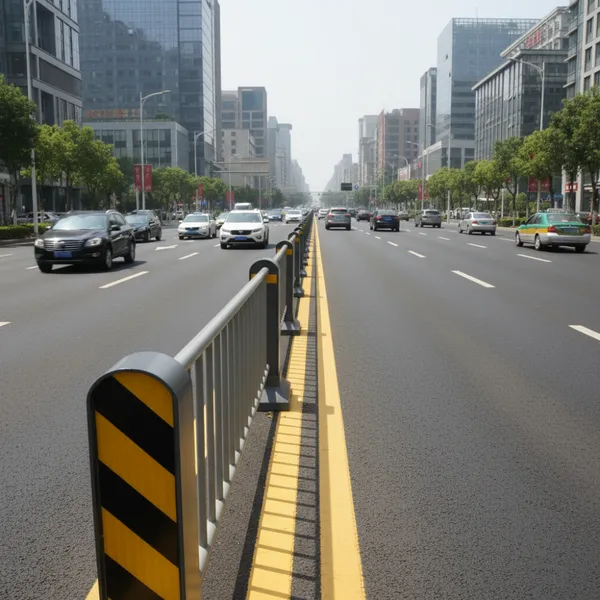 Urban Safety Guardrails, Anti-collision Galvanized Pipe Guardrails, Road Fences, Municipal Guardrails photo-5
