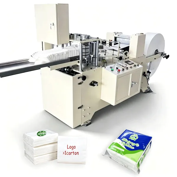 Máquina de fabricación de servilletas de papel de alta precisión para la producción de papel higiénico