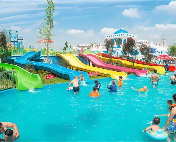 Children's Water Park Equipment Manufacturer, Water Slides, Parent-child Interaction, Large Combined Slides, Customization Supported photo-2