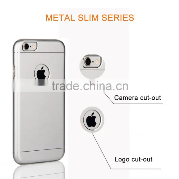 Dual Aluminum Sublimation Phone Cover for Iphone 6 Cases 2016 New Arrival photo-2