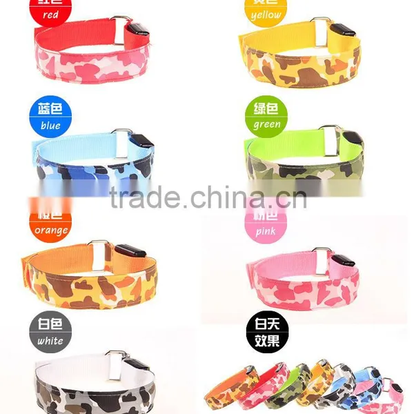 Cycling & Mountain Climbing Zebra Print Glowing Led Armbands photo-6