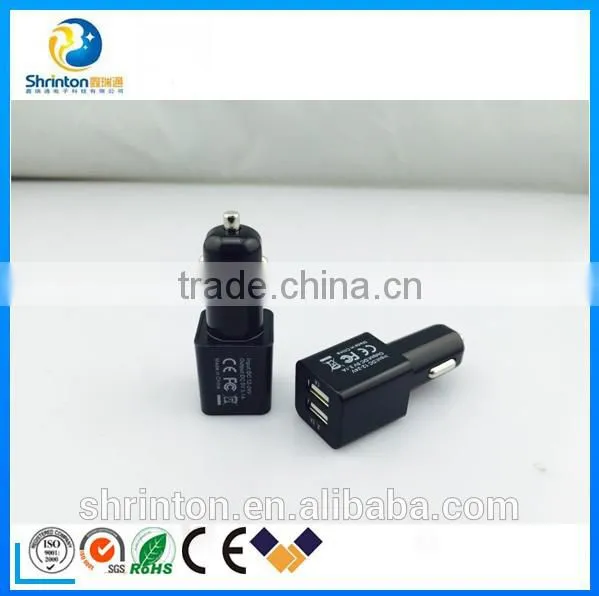 Custumized High Speed Fast r 5V 3.1A Universal Portable Dual Port Micro USB Car Charger for OEM photo-4