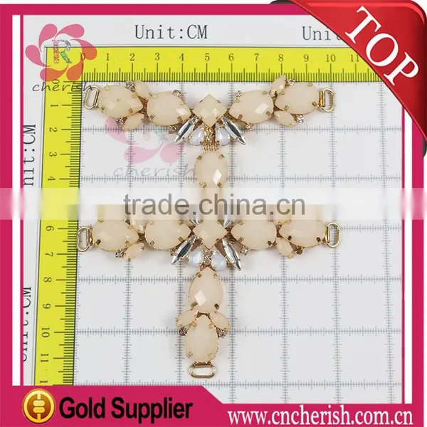 Fashion Rhinestone Metal Shoes Chains Accessories Sandals Decoration For Women
