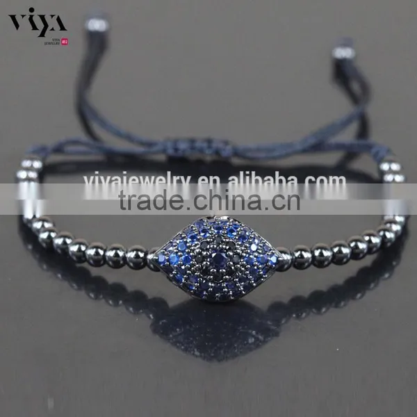 no Dill Ball Evil Eyes Colorful CZ Stones HQ Stainless Steel Provide Engraving Logo Latest Gift Items photo-4