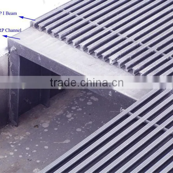 Factory Supply Fiberglass Grating Support Frame, Decking Floor Supports photo-5