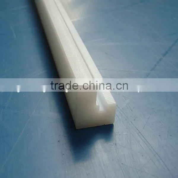 China Wholesale Cheap Cnc Machined Plastic Uhmwpe PE100 Linear Guide Rail photo-4