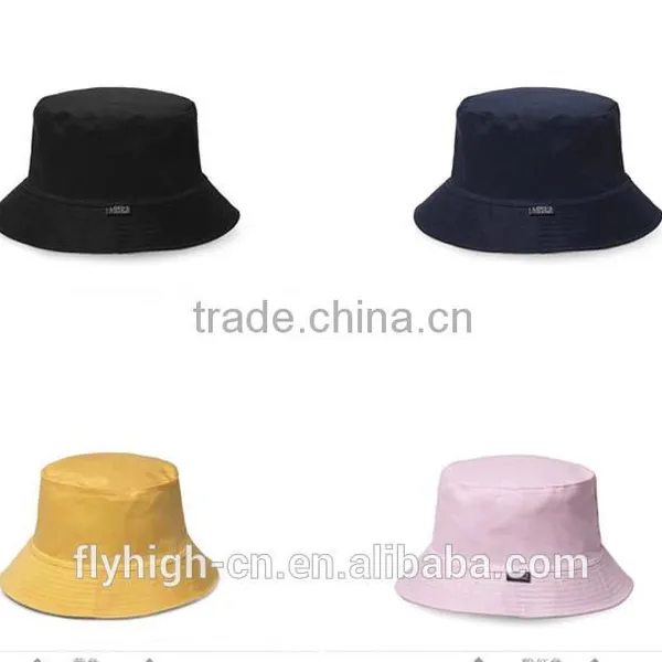 Hot Selling Simple Plain Blank Cheap Custom Cotton Bucket Hats photo-3