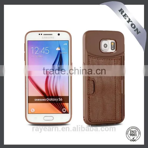 Case for IPhone 6 Leather Case ,Protective Leather With Credit Card Holders ,Smartphone Case for IPhone 6 photo-3