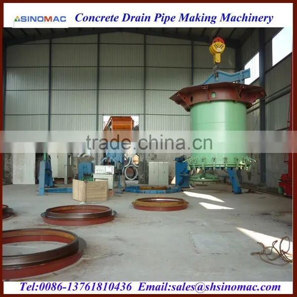 Socket Reinforced Concrete Drainage Pipe Production Machine for Concrete Pipe Making photo-6