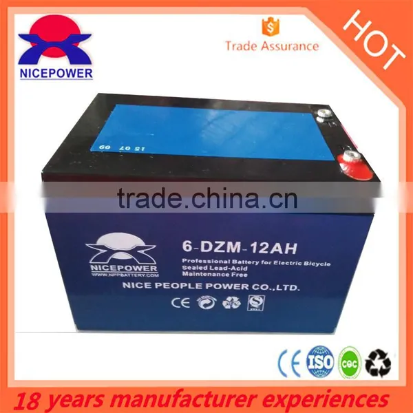 12v 12Ah Gel Rechargeable Battery for Electric Tricycle photo-3