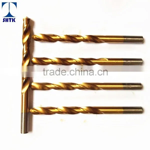 Factory Sales Directly, HSS M2/6542 Fully Ground Twist Drill Bit, Titanium Coated photo-4