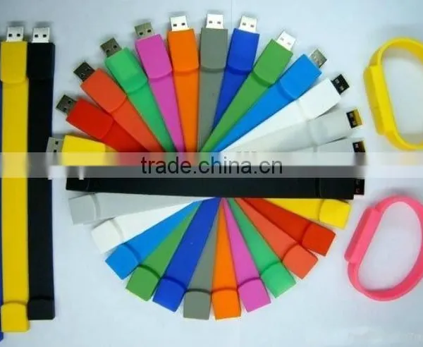Wrist Band Silicon Usb Flash Drive for Promotional Gift photo-6