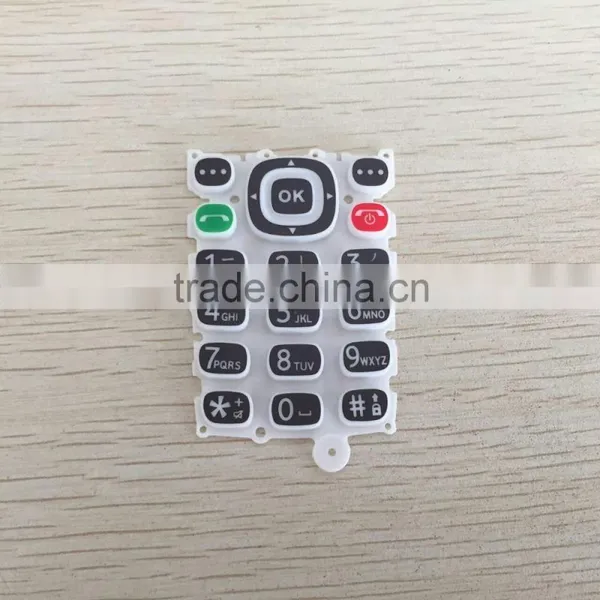 Profession Manufactur Wholesale Silicone Keypads Silicone Button