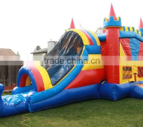 Fun House Castle Combo With Basket Ball Hoop on Inside 3N1 Combo photo-3