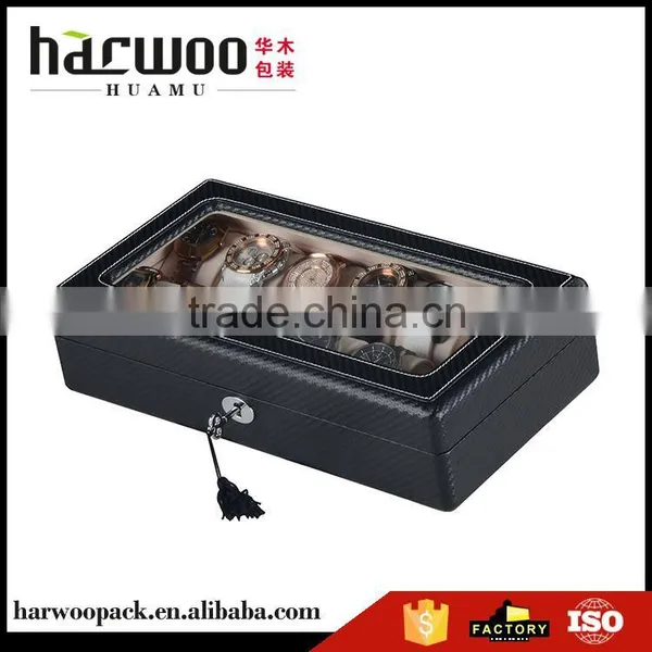 Newest selling custom design elegant mens leather watch box from manufacturer                        
                                                                                Supplier's Choice