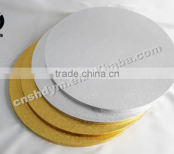 6-24 Inch Black Mini Mdf Gold Cake Drums photo-6