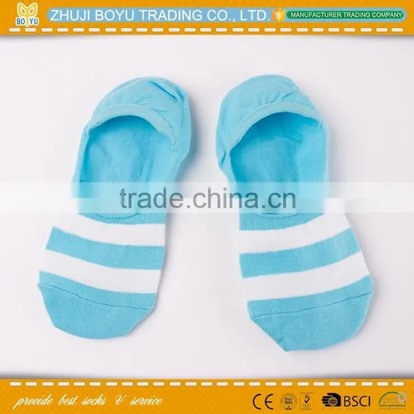BY-161006 Cotton and Acrylic Lady Socks Girls' Lovely Low Cut Socks photo-2