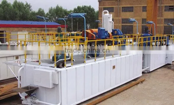 Solid Control System Drilling Rig Mud Tanks