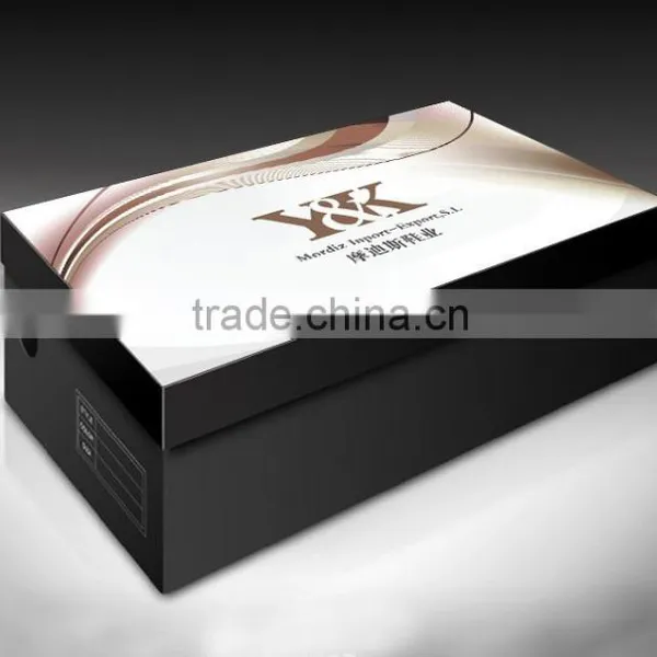 Shoe Box With Window High Quality Elegent Custom Pritning Shoe Boxes photo-4