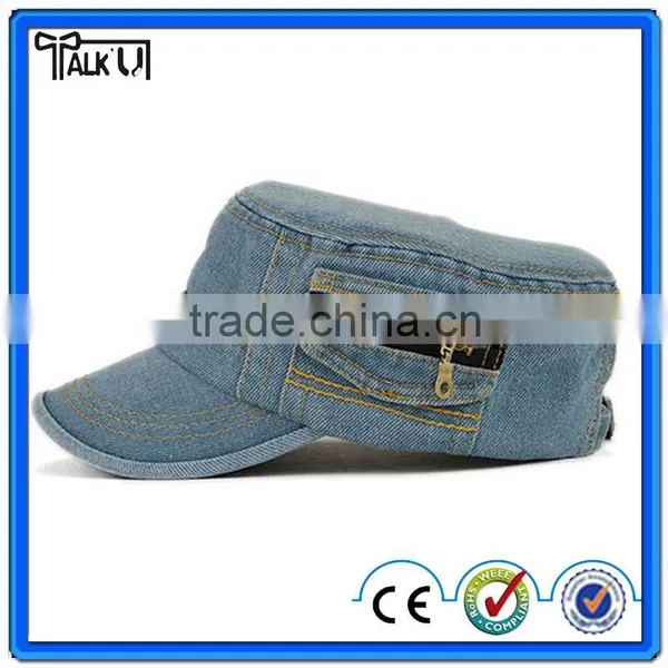 Jean Military Cap/custom Military Cap /fashion Cap photo-2