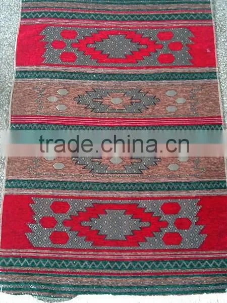 Custon Pattern Jacquard Woven Muslim Prayer Rug Mat photo-4