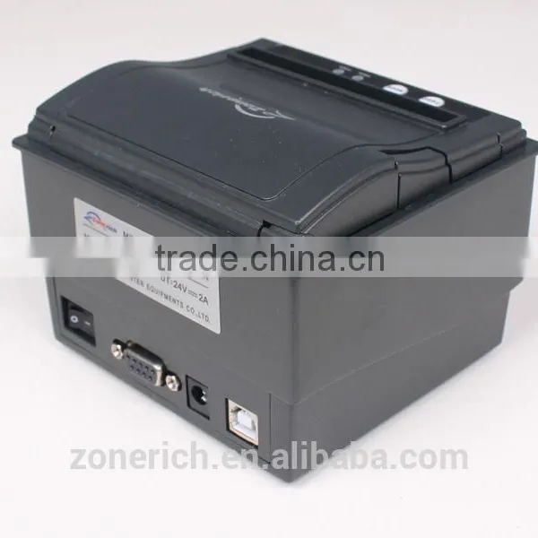 Shop Cashier System Desktop Printer Thermal Printer AB-PD860 From ZONERICH photo-2
