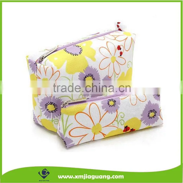 High Quality New Design Womens Fashion Cosmetic Bag Set Travel Hanging Toiletry Bag