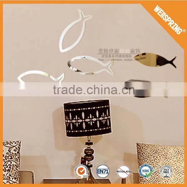 Low Cost Reusable Self Acrylic Mirror Wall Sticker photo-5