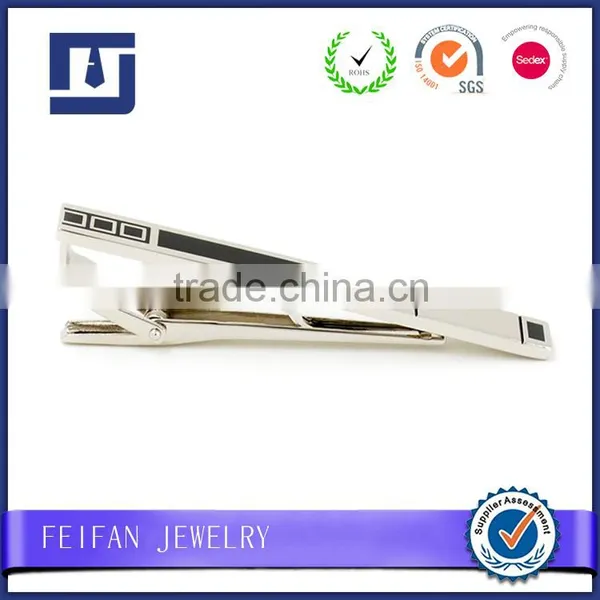 Factory Direct Custom Logo Mens Blank Tie Clips photo-3