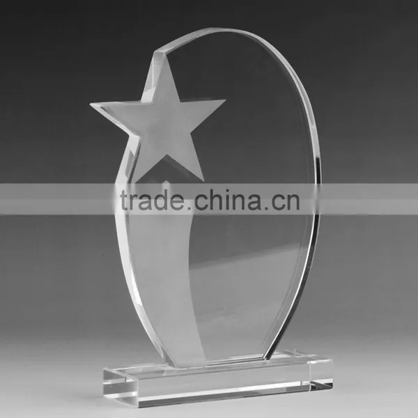 China Cheap Crystal Star Award Crystal Star Trophies and Awards photo-2