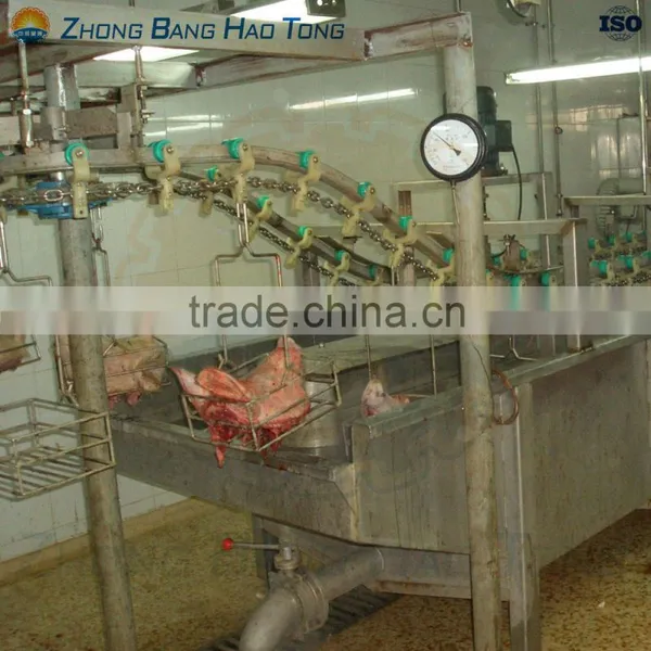 Pig Head Scalding Machine for Pig Slaughterhouse by Product Processing Room