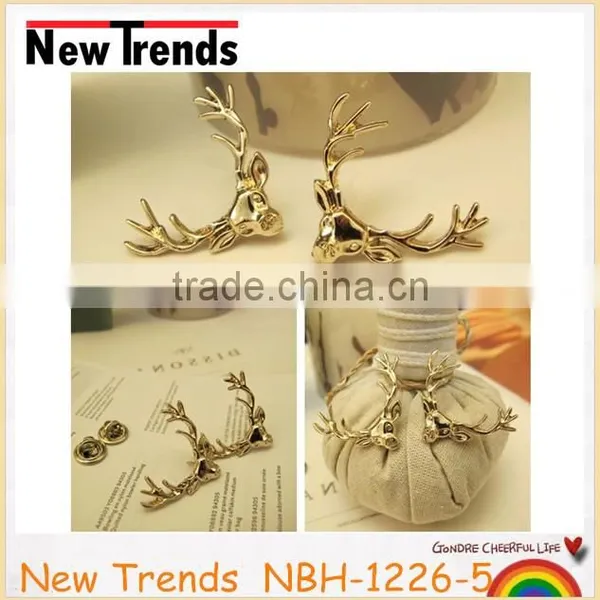 New Styles Deer Brooch Lapel Pin for Men Multi Color photo-5