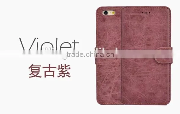 Factory Wholesale Retro Matt Polished Leather Case For IPhone 5/5s photo-5