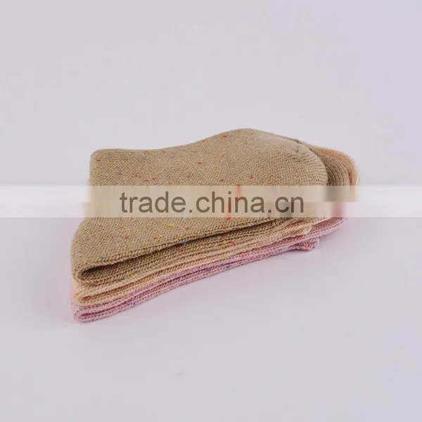 96N Double Cylinder Neps Yarn Casual Socks Woman Tube Sock photo-4