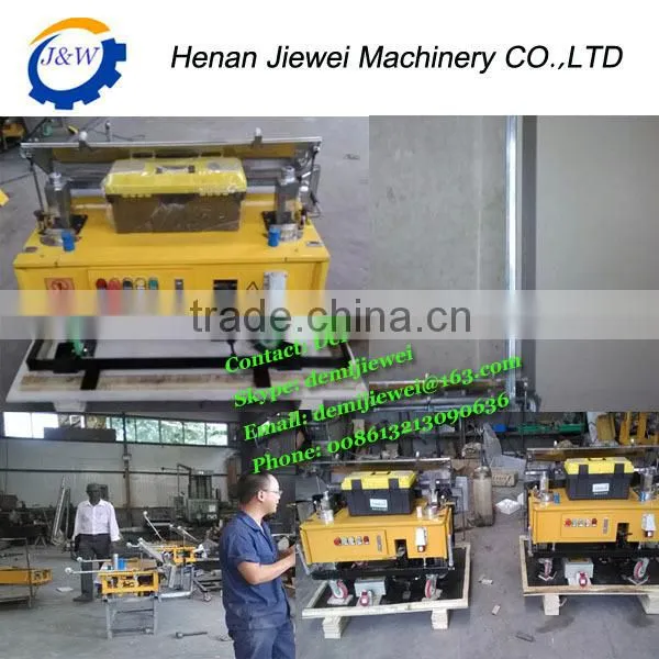 wall plastering machine for mortar, gypsum, fireproof