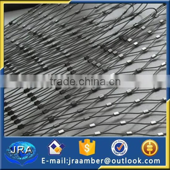 Stainless Steel Cable Mesh Zoo Netting Animal Enclosure