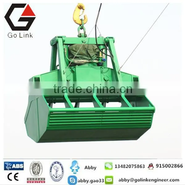 Hot Sale 25T Electric Hydraulic Clamshell Grab Bucket Motor Grab Marine Grab photo-6