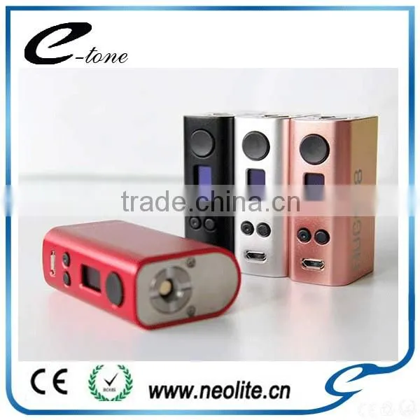 2016 New Arrival Hugo 58W tc Boxer Mod With Unit Desugn Mini E-cig Mod