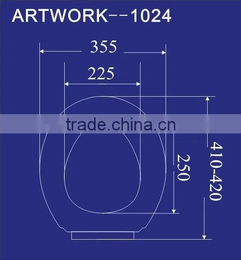 1024 Bathroom Accessories Round Hinges for Toilet Seat photo-4