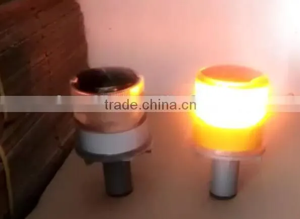High Brightness Solar Battery Highway Construction Work Lights photo-4