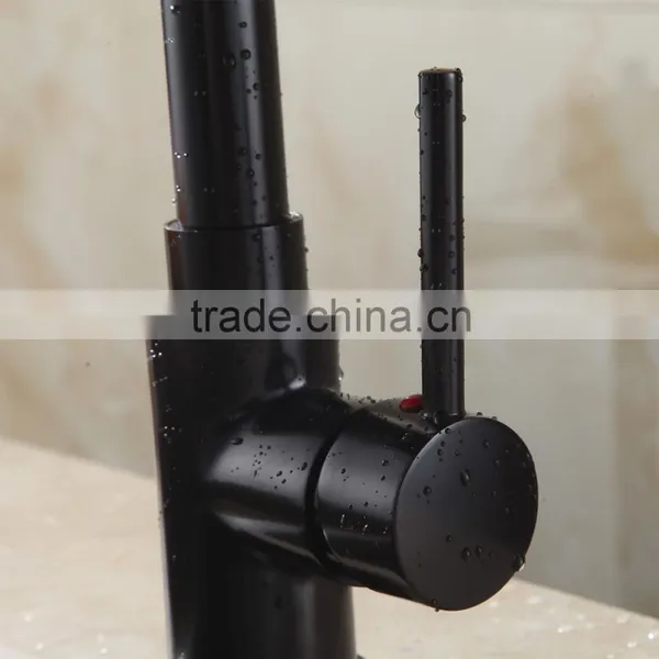 Satisfying Servicet Black Kitchen Faucet photo-4