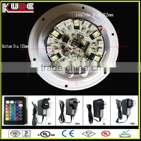 Inductive Charging RGB Light Model/LED Light Base For PE Furniture Housing photo-3