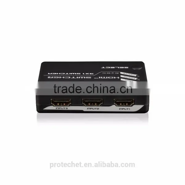 China Suppliers 2.0 3 Port HDMI Switch 3x1 Hdmi Matrix Switch 3 in 1 Out Support 4kx2k 1080p 3D for Hot Video Player photo-4