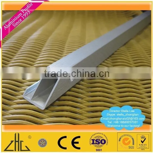 Wow!! 6061 T6 Triangle Aluminium Pipe Custom Made Foshan/ Triangular Aluminium Tube Profile Factory/item Aluminium Profile 40x40 photo-2