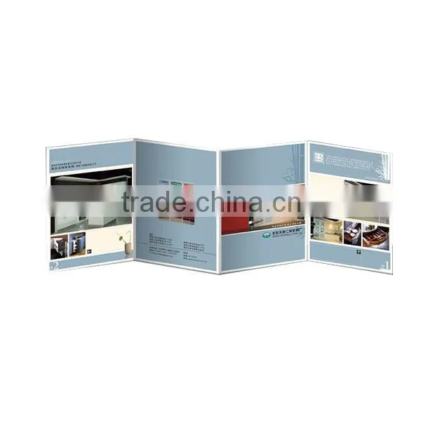 Coated Paper Folding Brochure Printing Service photo-5