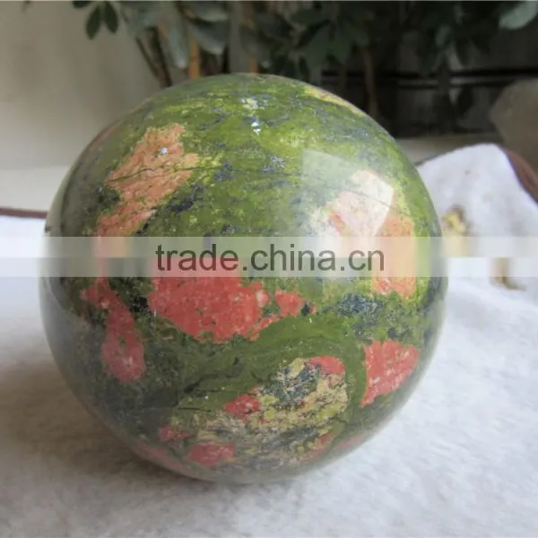 Customed Charming Unakite Sphere Ball for Sale photo-2