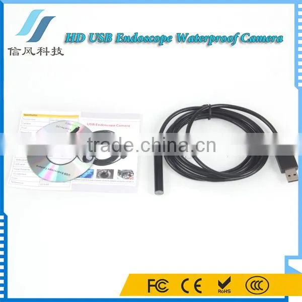 2m Portable 4-LED USB Waterproof Computer Endoscope Camera photo-2