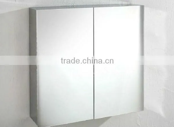 Aluminum Modern Bathroom Cabinet With Shelves for Storage